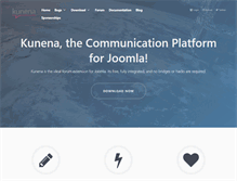 Tablet Screenshot of kunena.org